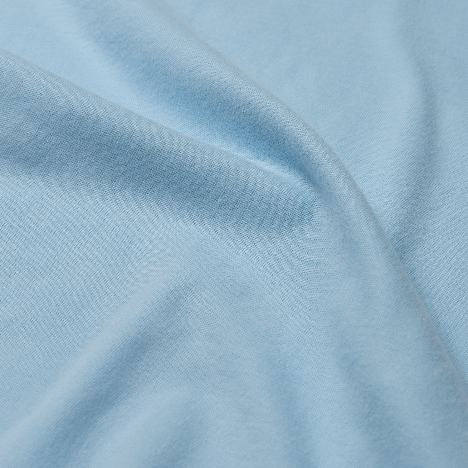 Babyblaues T-Shirt mit Rundhals