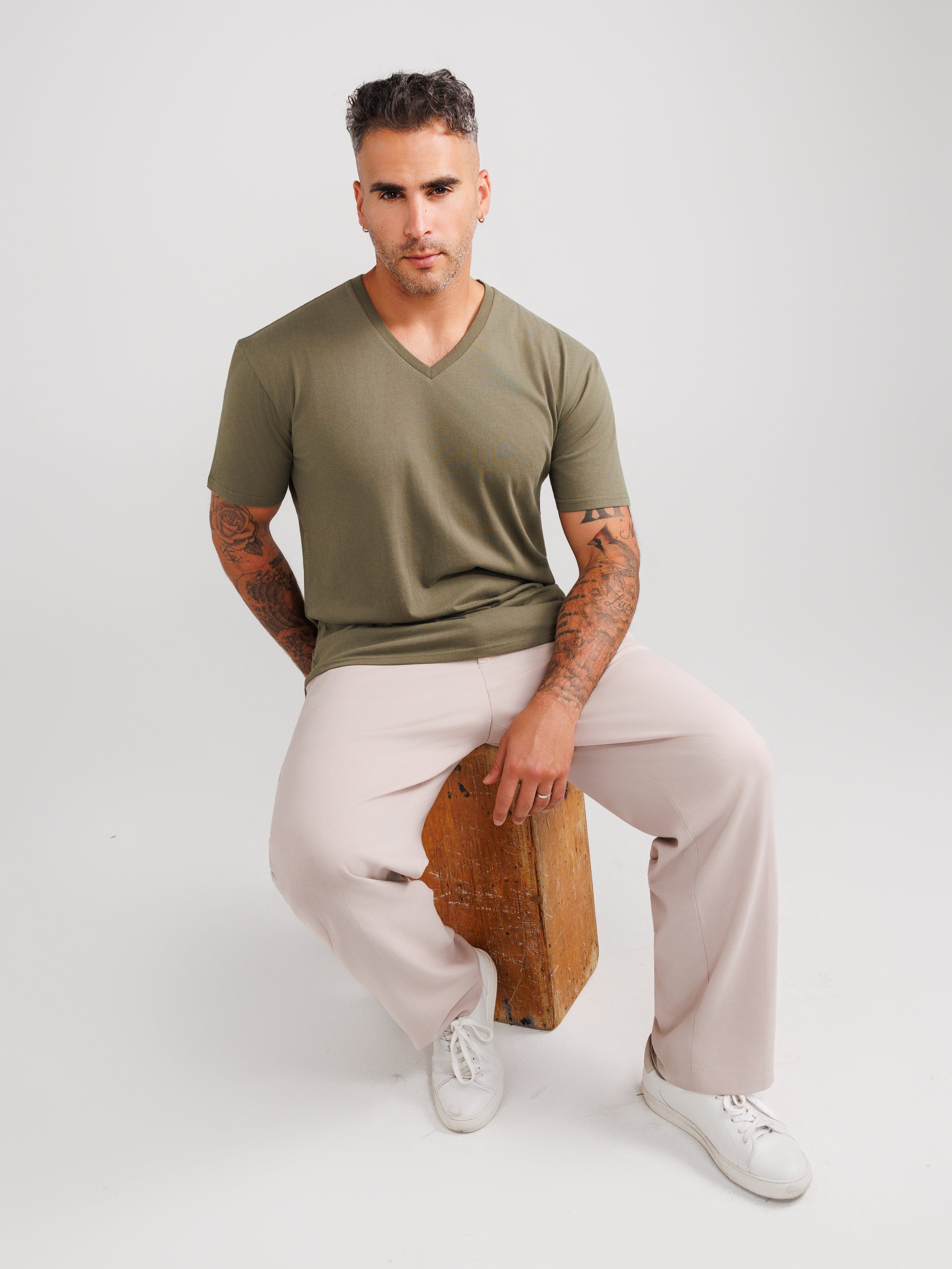 Oasis V-Neck 3-pack