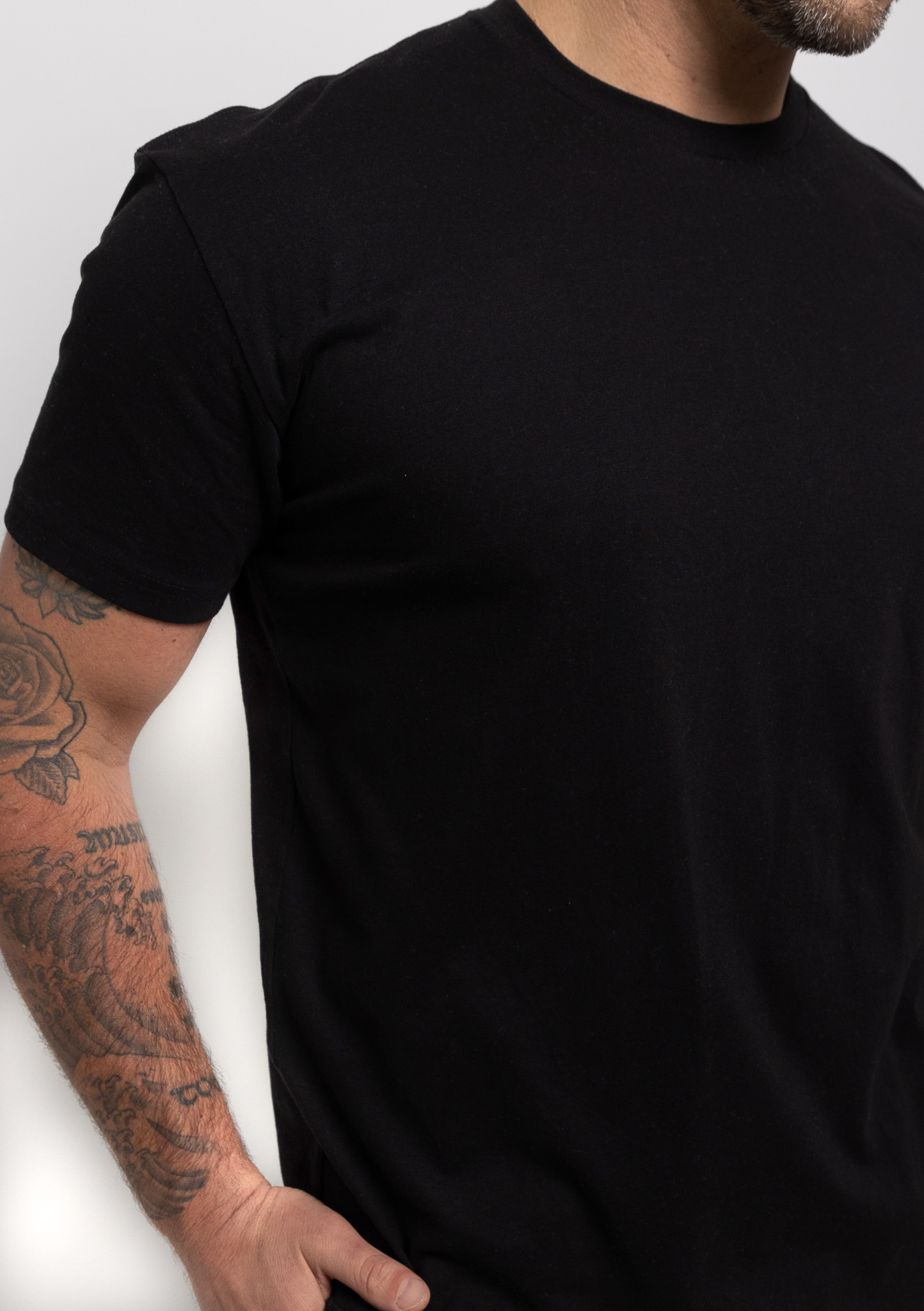 Das Basis 3er-Pack Rundhals