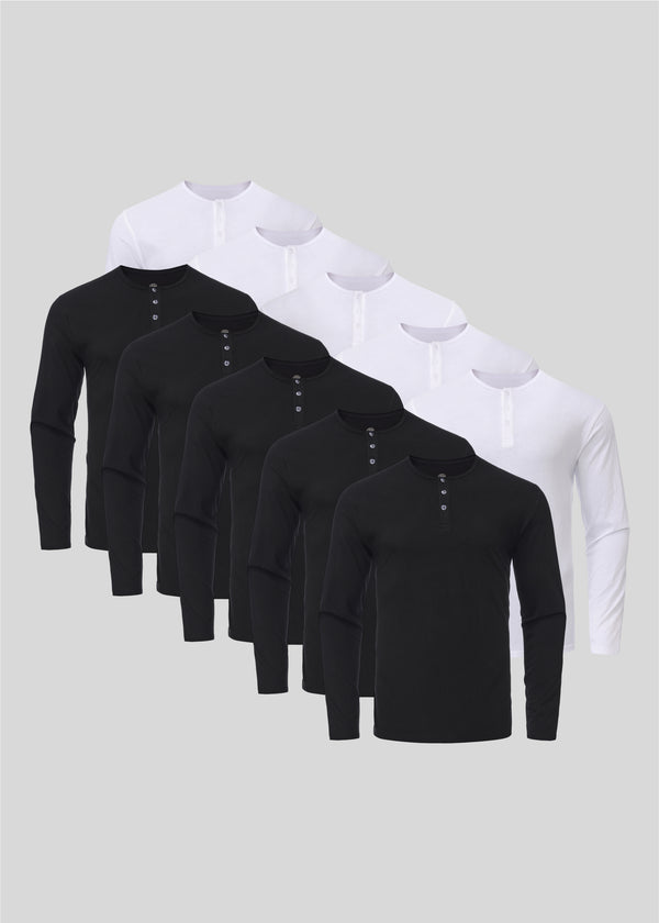 Yinyang Henley 10er-Pack