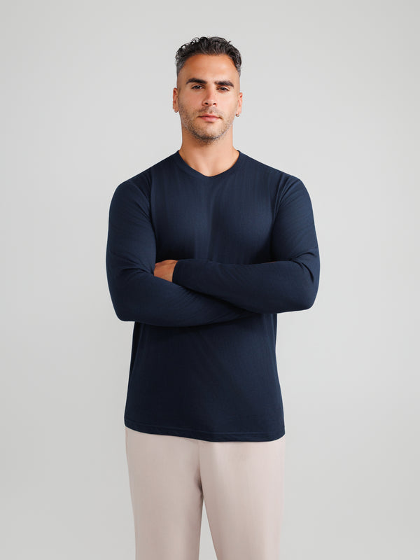 Navy Langarm