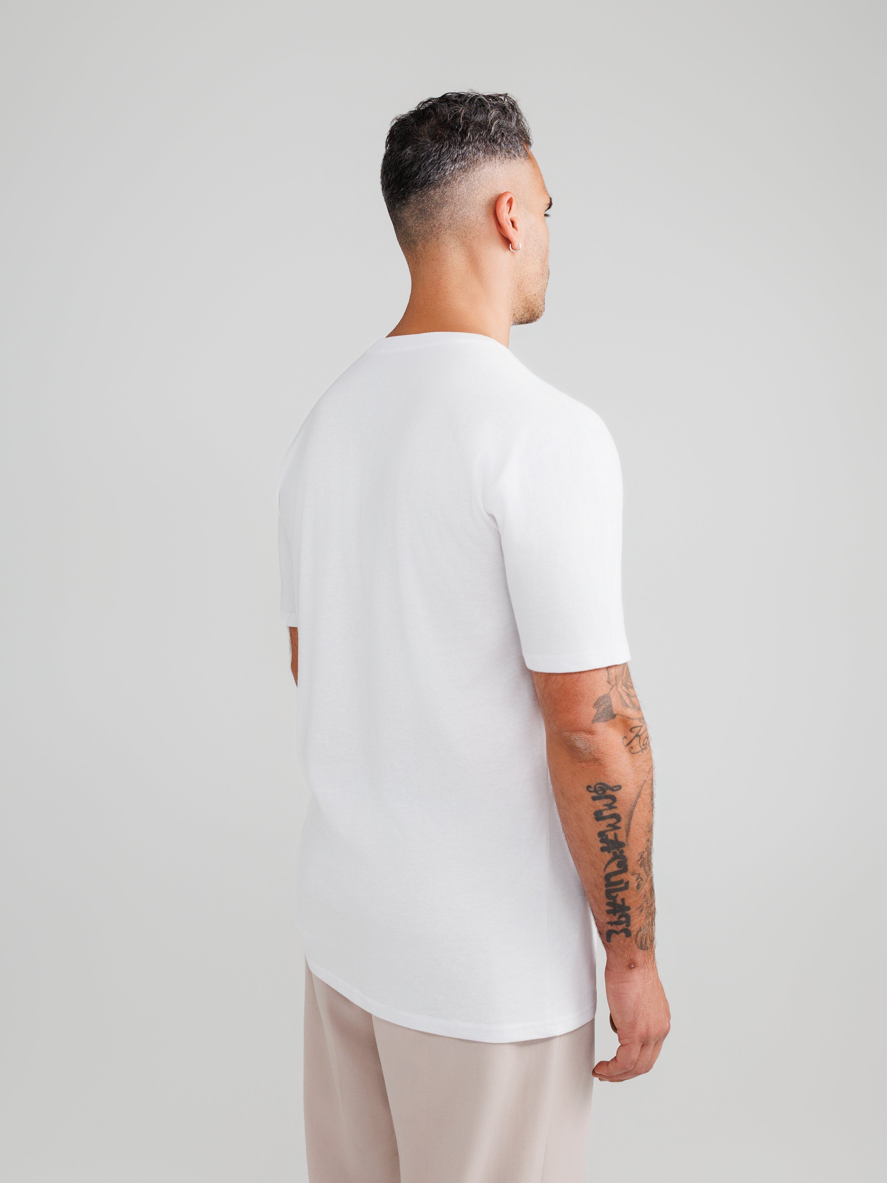 White V-neck 6-pack