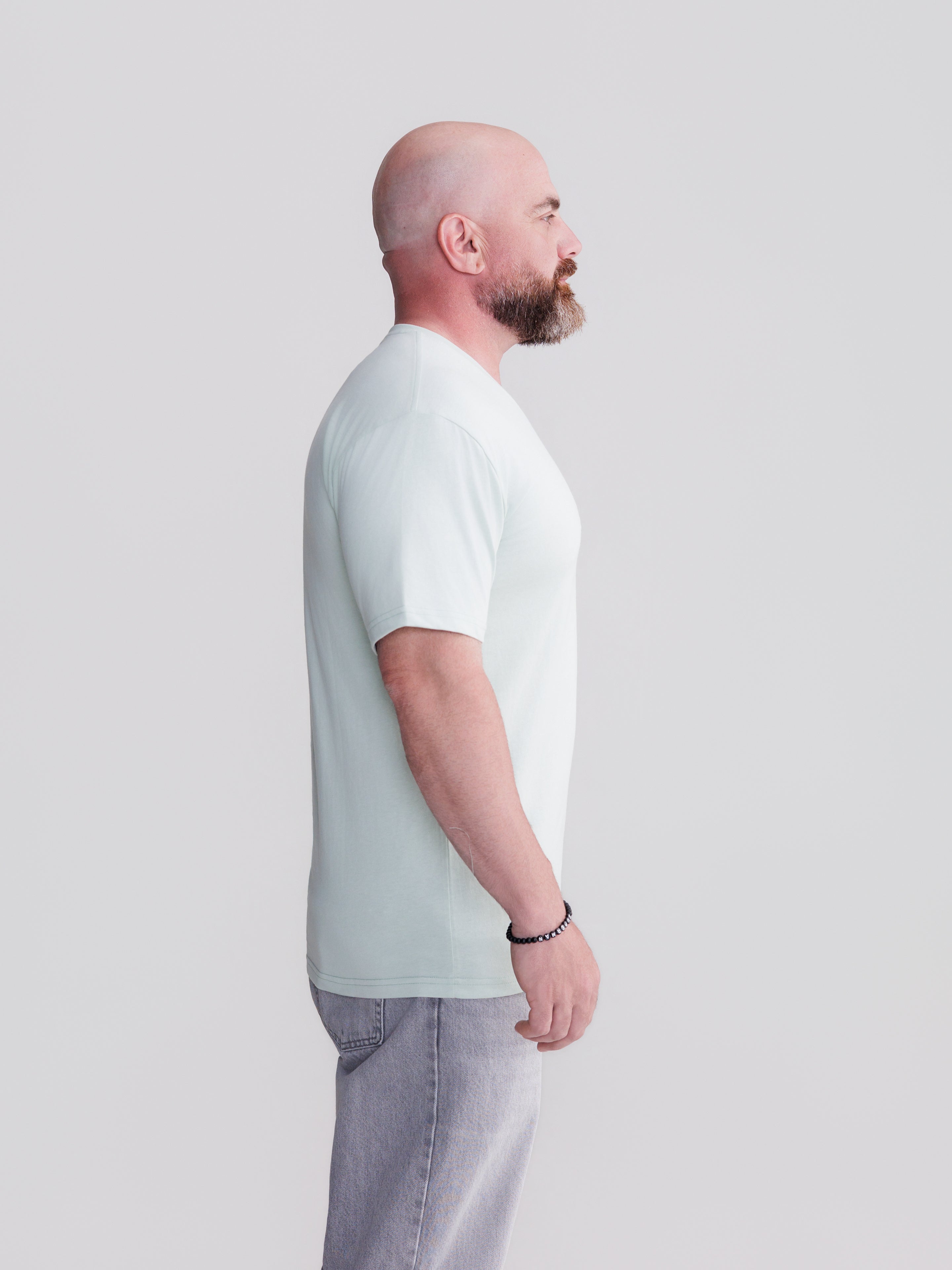 Mint Green V-Neck