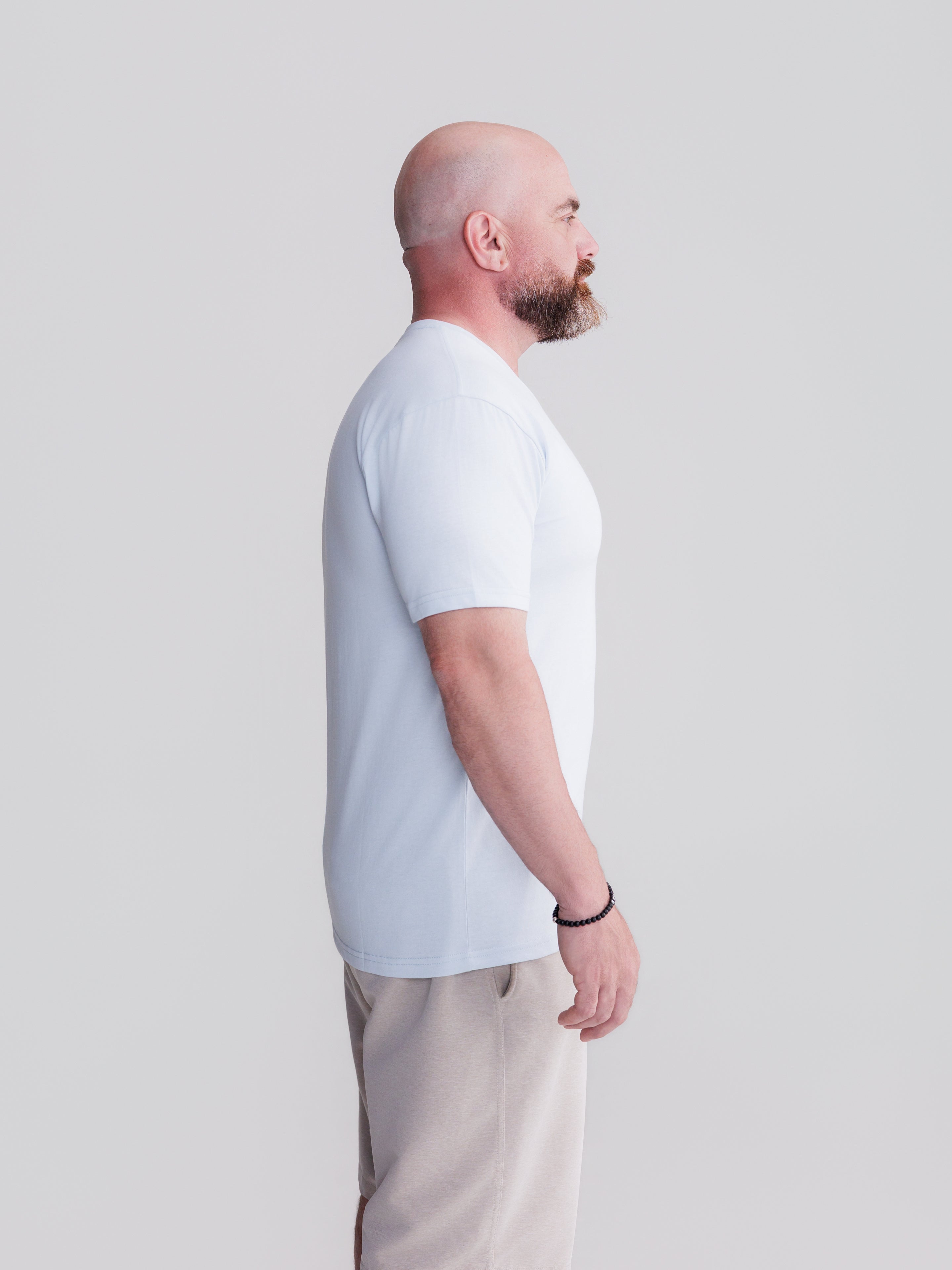 Cool Blue V-Neck
