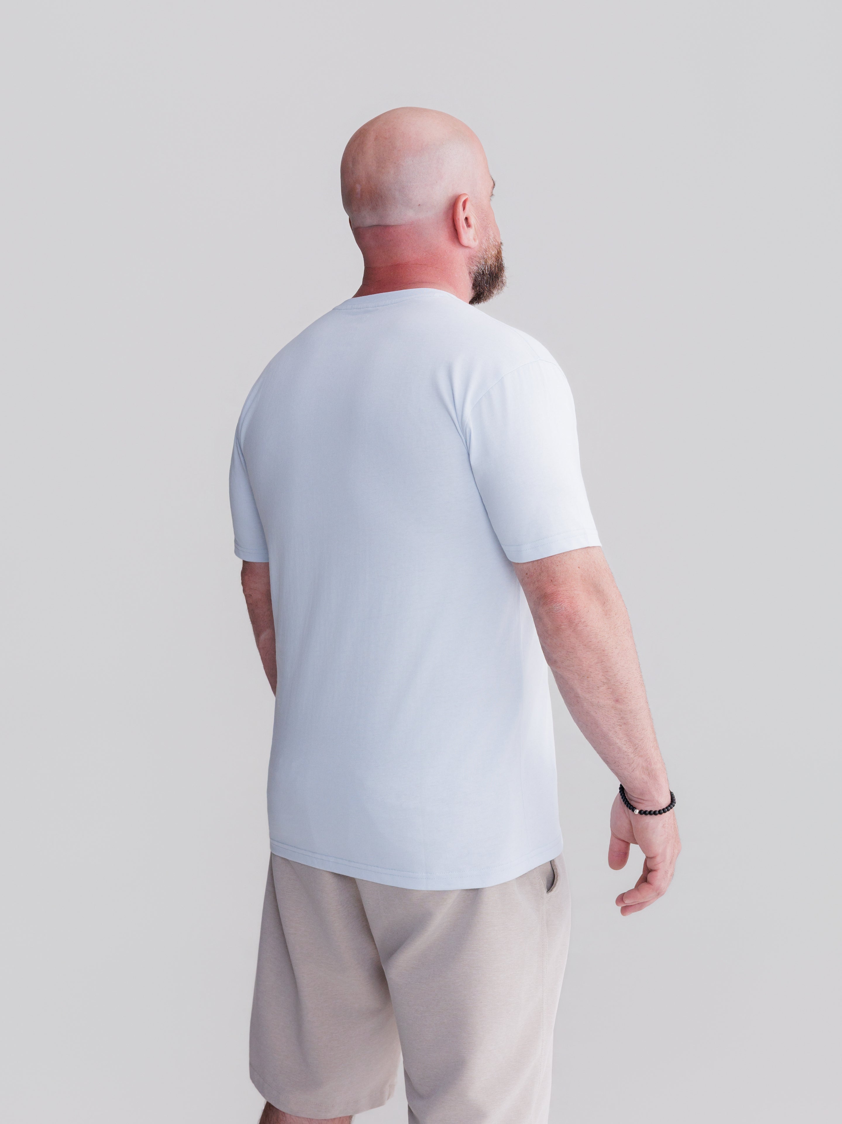 Cool Blue V-Neck