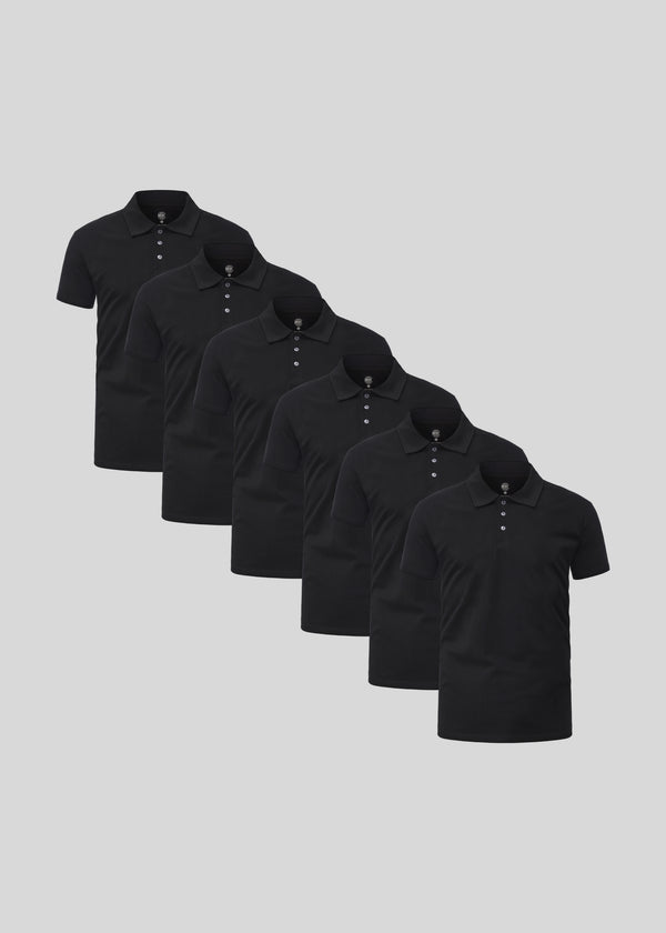 Black Polo 6-pack