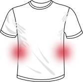 Seitennähte, die sich verdrehen und das Shirt schief am Körper sitzen lassen